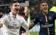150 triệu euro, Inter muốn có cả Rodriguez lẫn Verratti 