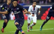 Cú đúp của Cavani giúp PSG đả bại Lyon, áp sát Nice