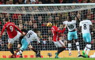 Phung phí cơ hội, hàng công Man Utd bất lực trước West Ham
