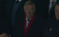 Sir Alex 'không cảm xúc' trên khán đài nhìn M.U bị cầm hòa