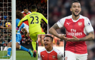 Walcott ghi bàn, Sanchez đưa Wenger trở lại top 4