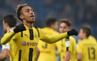 Cú poker của Aubameyang vào luới Hamburger SV