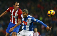 Chùm ảnh: Bị Espanyol cầm chân, Atletico Madrid hụt hơi