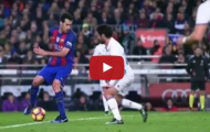 Màn trình diễn đẳng cấp của Sergio Busquets vs Real Madrid