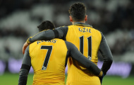 Màn trình diễn của Mesut Oezil vs West Ham