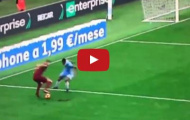 Pha biểu diễn kĩ thuật khó đỡ của Edin Dzeko vs Lazio