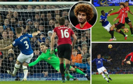 Tặng quà cho đội bóng cũ, Fellaini khiến Manchester United rơi điểm trước Everton