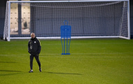 Bầu không khí nặng nề bao trùm buổi tập của Man City