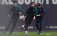 Messi tươi tỉnh trên sân tập, quyết tạm biệt chuỗi ngày buồn