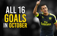 Tháng 11 ám ảnh đã qua với Arsenal