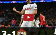 Tottenham Hotspur 3 - 1 CSKA Moscow (vòng bảng Champions League)