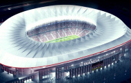 Atletico trình làng sân đấu và logo mới 