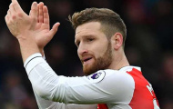 Arsenal đón tin dữ từ Shkodran Mustafi