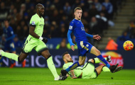 Hattrick nhấn chìm Man City của Jamie Vardy