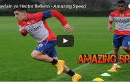 Tốc độ của Chamberlain và Hector Bellerin kinh hoàng cỡ nào?