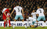 Chùm ảnh: Liverpool tiếc nuối chia điểm với West Ham 