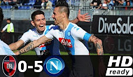 Diễn biến trận đấu Cagliari 0-5 Napoli