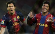 Messi vs Ronaldinho: Ai mới là ông vua rê bóng?