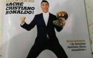 Nóng: Lộ hình Ronaldo cầm QBV trên bìa tạp chí France Football