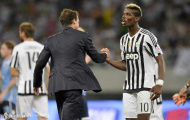 Paul Pogba và Max Allegri đọ tài dứt điểm tại Juventus