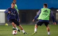 Hậu QBV, Ronaldo lại 'cháy' hết mình trên sân tập của Real