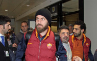 Dàn sao Roma đầy căng thẳng khi đặt chân đến Turin