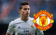 5 CLB có thể sẽ là bến đỗ tiếp theo của James Rodriguez