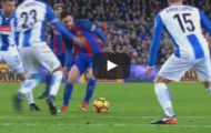Pha rê bóng như đá PES của Lionel Messi vs Espanyol