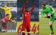 Siêu phẩm của Costa đưa Bayern trở lại ngôi đầu