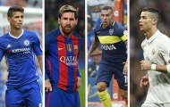 10 siêu sao hưởng lương cao nhất thế giới: Pogba 'hít khói' Oscar, Tevez