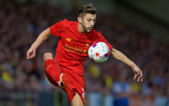 Adam Lallana chơi ngày càng hay tại Liverpool