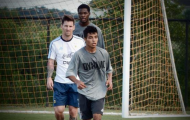 Lionel Messi tập cùng U18 Houston Dymano