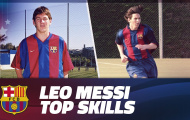 Hình ảnh lần đầu công bố của Lionel Messi ở lò La Masia