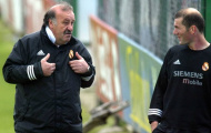 HLV Del Bosque chỉ trích truyền thông đánh giá thấp Zidane