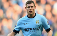 James Milner khi còn khoác áo Man City