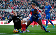 Ranieri bế tắc, Leicester chia điểm với Middlesbrough ngày đầu năm