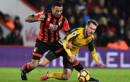Người Arsenal giương 'cờ trắng' sau trận hòa trước Bournemouth