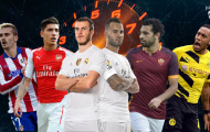 Top 10 cầu thủ tốc độ nhất năm 2016