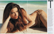 Adriana Lima - siêu mẫu Victoria’s Secret cuồng bóng đá