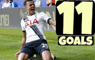 Tất cả 11 bàn thắng của Dele Alli trong mùa giải năm nay