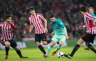Thi đấu nhạt nhòa, Barca thua sấp mặt trước 9 người của Bilbao