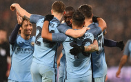 Chùm ảnh: Man City đại thắng West Ham
