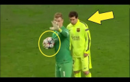 Messi, Nani và những cầu thủ mưu đồ 'troll' thủ môn