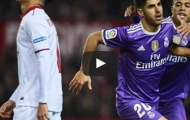 Pha solo ghi bàn từ sân nhà của Marco Asensio vs Sevilla