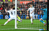 Bàn thắng của Giroud vào lưới Swansea