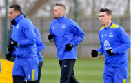 Chùm ảnh buổi tập đầu tiên của Schneiderlin tại Everton