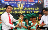 Giải bóng đá Cúp Hoàng Gia 2017: U10 Quận Gò Vấp lên ngôi vô địch