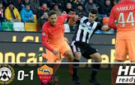 Video trận đấu Udinese 0-1 AS Roma