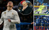 Chùm ảnh: Trận thua thứ 2 liên tiếp của Real Madrid