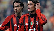Maldini - Nesta, 2 bức tường thành vĩ đại của Milan 